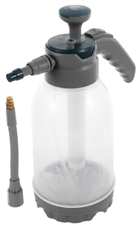 Yardenfun Pulvérisateur D’Arrosage Petit Gris 1L avec Tige Pivotante 17 CM Vaporisateur de Jardin Multifonction pour Plantes D’Intérieur et Extérieur Pulvérisateur Haute Pression pour