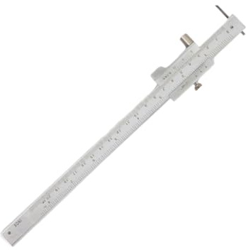 Pinzas de metal de 200 mm, calibre de marcado de 200 mm, carburos para trazar, acero, madera, carburos