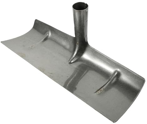 CORHAD Pala para Estiércol de Paloma de Hierro 39 CM Cabezal de Rastrillo Multifuncional Plateado para Limpieza de Jaulas y Herramientas de Jardinería Manual