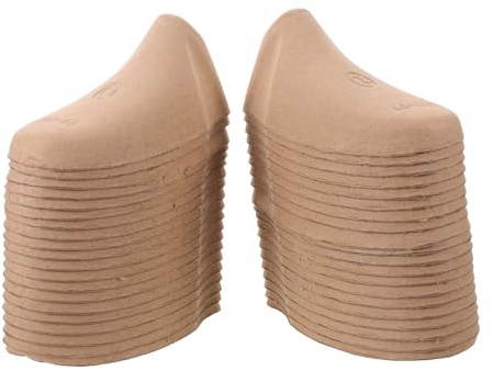 BESTYASH 20 Pairs Paper Pulp Shoe Inserts Tree for Boots and Sneakers, Easy to Insert and Remove, Restores and Keeps Shoes in Condition, Suitable for Home Closets and Storage, Eu 41-43 US