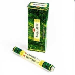 NEU: Saum Rainforest Hexa Räucherstäbchen, 6 Packungen à 20 Stäbchen = 120 Stäbchen
