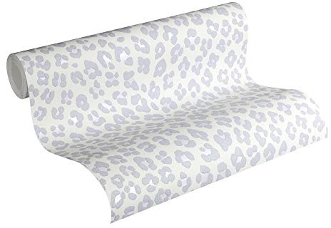 Michalsky Living Vliestapete Dream Again Tapete im Leoparden Look 10,05 m x 0,53 m creme weiß grau Made in Germany 365031 36503-1
