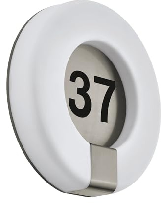EGLO connect LED lampada da parete esterna Marchesa-C, Smart Home, acciaio | inox e plastica, colore argento e bianco, dimmerabile, toni di bianco regolabili, IP44