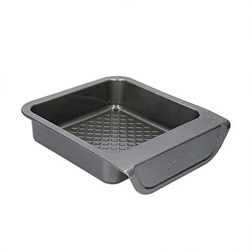 MasterClass Smart Stack Square Baking Tray, PFAS-Free Non-Stick Carbon Steel Bakeware for Baking, Roasting and Traybakes, Large Lip for Safe Handling, 24.5 x 28cm