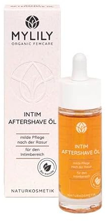 MYLILY® Intim Aftershave Öl | Verhindert Rasierpickel & Rasurbrand | Sanfte Rasur & Intimpflege |