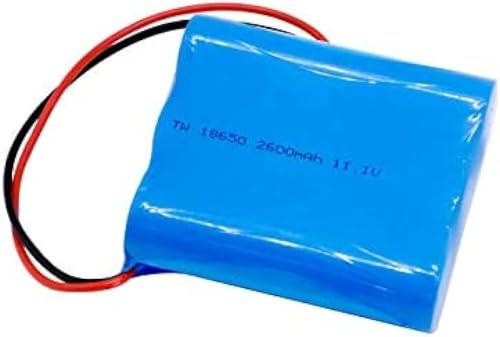 11.1v 2600mah 3s1p 18650 Batería De Iones De Litio Recargable, con PCB Ntc Y Conector
