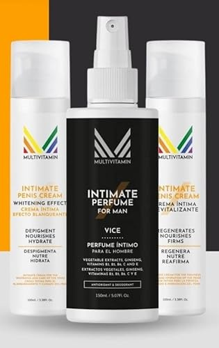 Intimcreme für Herren mit aufhellender Wirkung und Pefume Genital mit Deodorant Wirkung