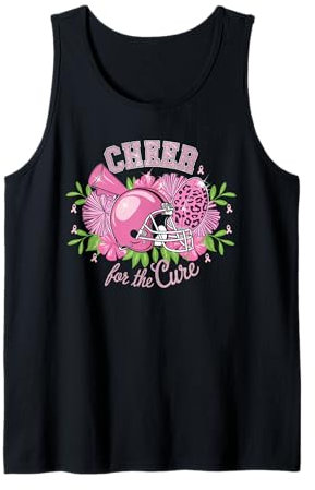 Cheer For The Cure Brustkrebs Cheerleader Cheerleading Tank Top