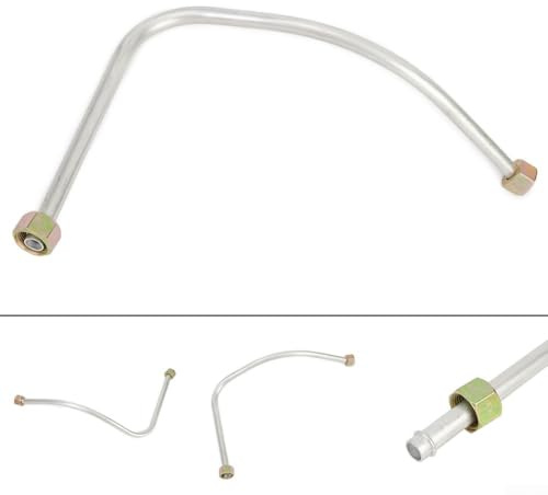 Tubo di scarico di ricambio per compressori d'aria, in alluminio e ottone, filettatura standard G3/8