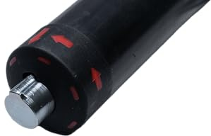 LOADCARE Twister Beam ALU Rundsperrbalken Sperrstange Airlineschiene Schutzüberzug Ladungssicherung Klemmbalken mit PVC Ummantelung und Drehfedersystem (1000-1350 mm)