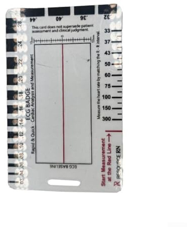 Righello portatile leggero per l'interpretazione ECG, il compagno perfetto per i professionisti (righello)