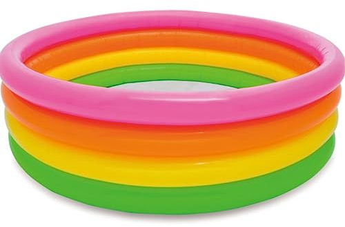 GOOPEEG Piscina Acqua Piscina Gonfiabile per La Famiglia Water Party Family Lounge Pool Blow Up Pool Quick Set Swimming Pool Esterni