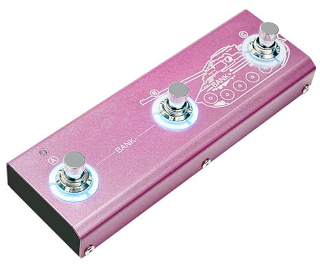 Guitar Effects Pedal 20 IR Cabinets 7 Modulations Connectivity 1450mAh Battery & Live Use Guitar Various Effects Processor