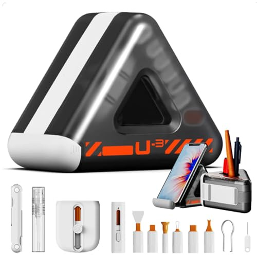 Siuwddee Kit de Nettoyage Clavier,Ensemble d'Outils Portable - Brosse pour Clavier,pour Nettoyer Téléphone, Tablette, Objectif Photo, Écran, PC, Écouteurs et Électroniques