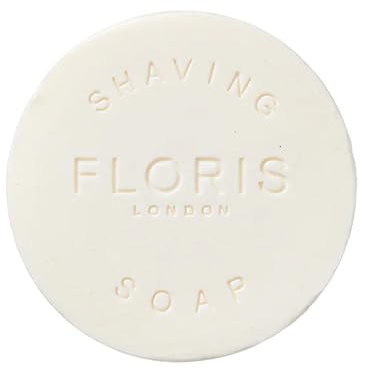 Floris London No. 89 Shaving Soap Refill (100g) | Hand Wrapped & Finely Milled, Citrus, Woody Scent, Contains Moisturising Shea Butter, Vegetable Base