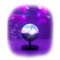 InnovaGoods® Bola Luces Discoteca LED con Altavoz, Proyector de Luz Multicolor Fija o secuencial con Sonido Activado, Ranura para tarjetas TF, Rotación de 360, Ideal para Cumpleaños, fiestas.
