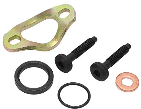 6-teiliges Einspritzdüsen-Klemmscheiben-Dichtungs-Montageset, 30650390 Montageset Robustes, Zuverlässiges, Praktisches Metall mit Hoher Leistung für den Motoraustausch XC90 S60
