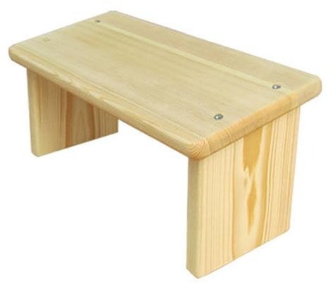 kowaku Meditationsbank, kniender Hocker zum Beten, Yoga-Bank aus Holz für buddhistische Gebete, 42x18x17.5cm