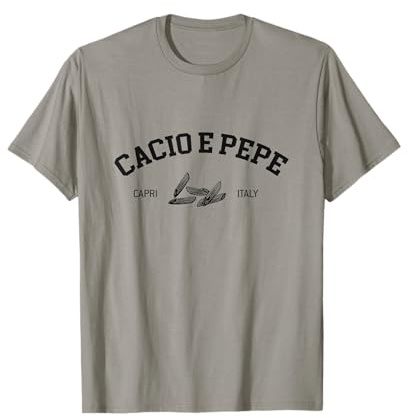CACIO E PEPE CAPRI ITALIA | CAPRI ITALIA | CAPRI ITALIA Maglietta