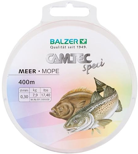 Balzer Angelschnur Meer Camtec SpeciLine - Meeresschnur monofil Fluo-orange