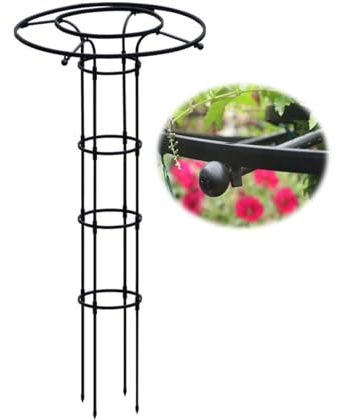Rankhilfe Obelisk,rankhilfe Clematis,rankhilfen for kletterpflanzen,kunststoffbeschichtetes,Rosen,Tomaten,Kletterpflanzen,Zimmerpflanzen,Gartenpflanzen(Size:150cm/59.1in)