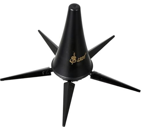 FUNOMOCYA Blasinstrumentenständer Saxophonständer Klarinettenzubehör Musikinstrumentenständer Flötenhalterständer Tragbarer Flötenständer Faltbare Klarinettenhalterung