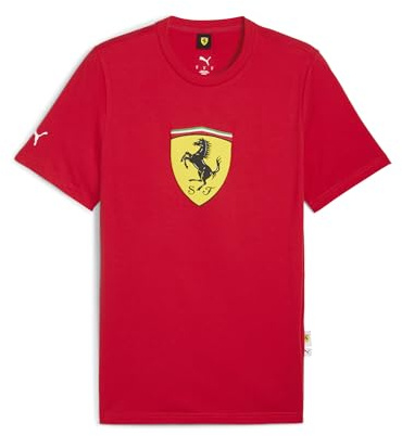 Ferrari sportkläder färgad sköld t-shirt