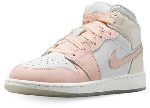 NIKE Scarpe Air Jordan 1 Mid Se (GS) Taglia 40 Codice HJ5940-100 Bianco