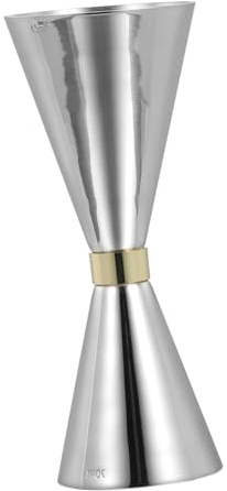 Sosoport Misurino Cocktail Acciaio Inossidabile Misurino Jigger Testa Utensile per Bar e Ristoranti Facile da e Riutilizzabile