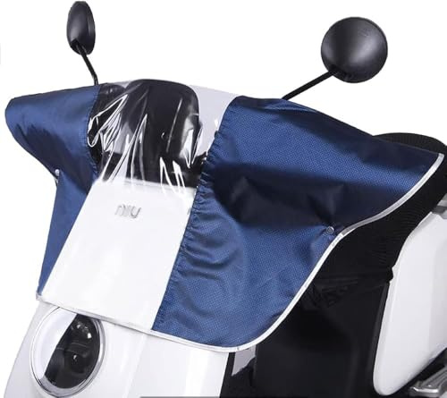 Mobility Scooter Control Panel Cover, Tiller Waterproof Panels Case, Electric Motor Bike Center Control Dust Waterproof Cover Rain Enclosure - Dim Blue