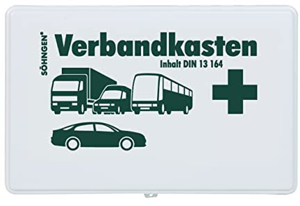 KU - Cassetta di pronto soccorso per auto, DIN 13164
