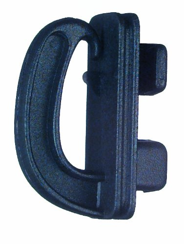 Weidezaun Elektrozaun Isolator Bandisolator Typ 194 Klemmfix bis 40mm schwarz (25er Pack)