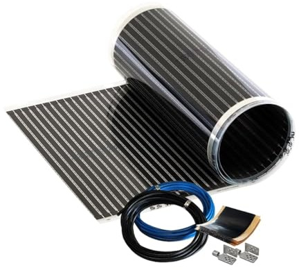 Calorique – Láminas de Calefacción por Suelo Radiante 50cm 150W/m² establece de 7m² Solución en Calefacción Efectiva y Ahorradora de Energía para el Hogar