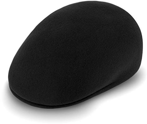 fiebig Clifton Flatcap | Schiebermütze aus 100% Schurwolle | Unisex Schirmmütze Made in Italy