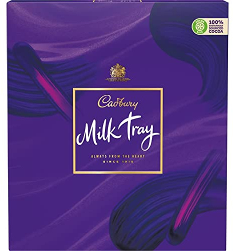 Cadbury Milk Tray Chocolate Gift Box, 180 g