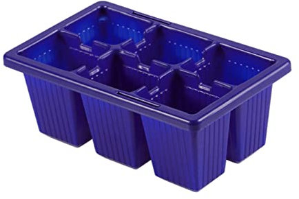 YARNOW 10pezzi Vassoio per Germogliatori da Germogliatore Celle per Vassoio Coltivatore di Piante per Germinazione di Semi