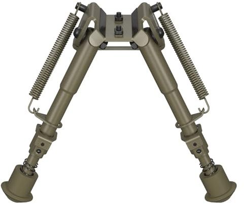 Feyachi Gewehr Zweibein Verstellbares Bipod für M-Schiene | B13 Klappbares Zweibein aus robustem Aluminium, 6–9 Zoll verstellbar. Ideal für taktische Einsätze, Jagd & Schießen