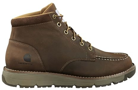 Carhartt Men's Millbrook Steel Toe Moc Wedge Work Boot Ankle, Dark Brown - 9.5