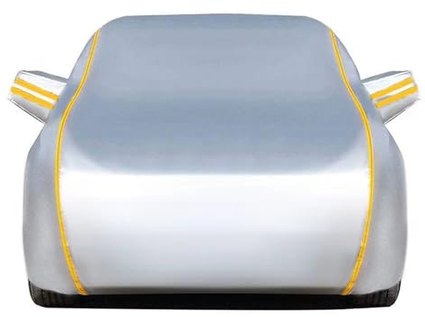 Autoabdeckung Wasserdicht für Mercedes Benz SL R230/R231/R107/R129, Autoabdeckung Wasserdicht Atmungsaktiv, Vollgarage Autoplane für Regen Sonne Staub Schutz mit Reißverschluss und Weiche Auskleidung