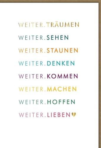 Gutsch Verlag Lustige Hochzeitskarte: Origineller Spruch für Liebe & Leben, Humorvolle Glückwünsche - mit Umschlag