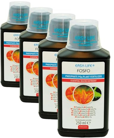 Easy Life Fosfo Traitement de l'eau pour Aquariophilie 250 ML (Lot de 4)