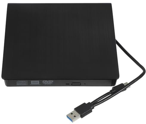 DOITOOL External Dvd Drive Cd Player Usb External Cd Drive Usb Dvd Drive External Cd Burner Dvd Drive External Optical Drive Type-c Dvd Player