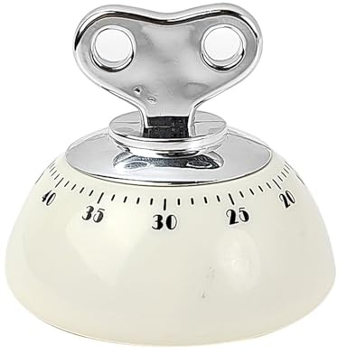 1 Stück Küchentimer, Magnetische Befestigung, Batterielos, Magnetischer Timer, Präzise Zeitmessung, Einstellbar bis zu 60 Minuten, Geeignet für Kochen, Training, Lernen und andere Anwendungen