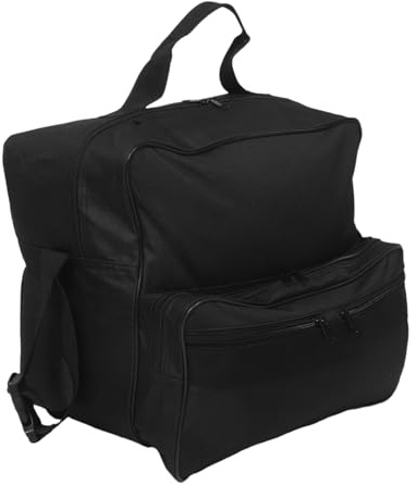 TOBBOMEY Rollstuhltasche Wasserfest Große Kapazität Mit Mehreren Taschen Leicht Befestigbar Für Elektrorollstuhl Und Kinderwagen Tragbar Organizer Hängend Schwarz