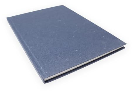 Artway Quaderno da Disegno in Denim Riciclato – A4 Ritratto – 40 Pagine/80 Facciate di Carta di Cotone da 200 gsm – Quaderno da Disegno Riciclato al 100% con Copertina in Denim Riciclato