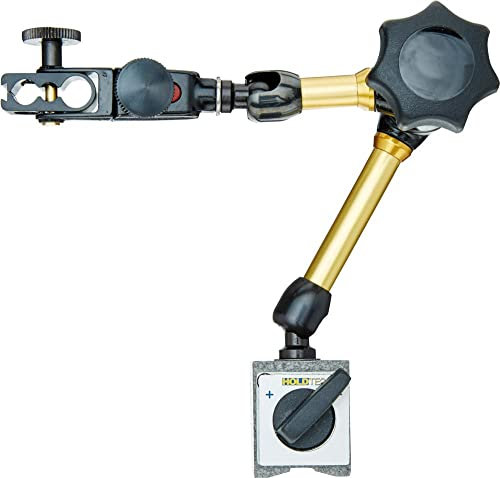 Grattec HT4300 Magnet-Messstativ 800N mit Feststellung am Oberteil, 321 mm