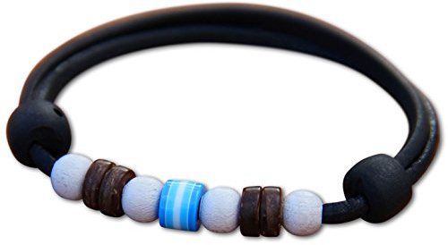 HANA LIMA Surfschmuck Lederarmband Herren Armband Damenarmband Surferarmband Armschmuck