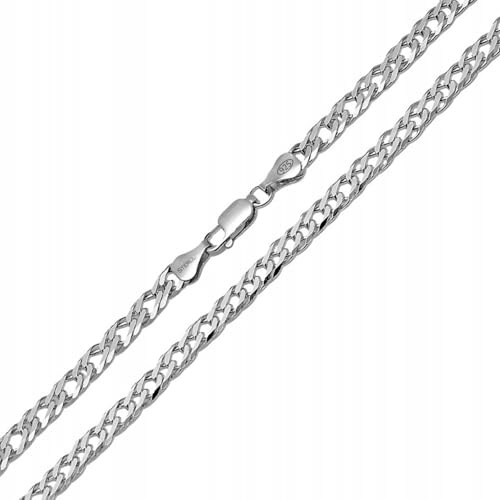 STERLL Herren Hals-Silberkette Silber 925 Ohne Anhänger Schmuck-Beutel Partner Geschenke