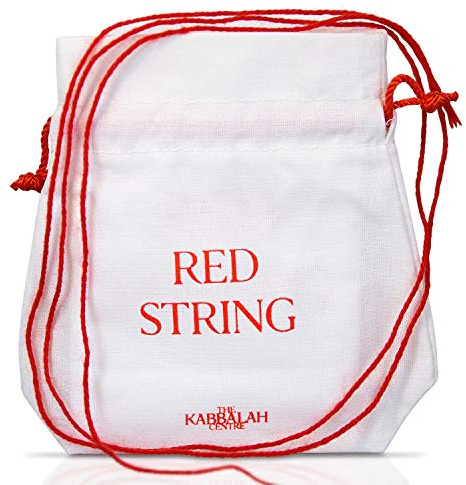 The Kabbalah Centre Red String Bracelet - Official, 60 Inch Wool, No Gemstone, Evil Eye Protection, Blessed in Israel, Modern Unisex Bracelet
