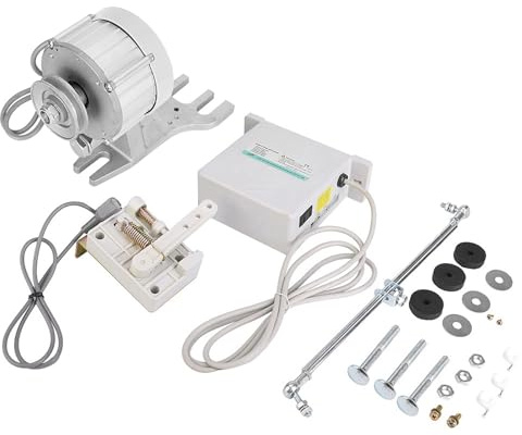 Servomotor, 750 W, 7 N.M Max Torsion, 0~4000 U/min, Nähmaschinenmotor, energiesparend, verstellbar, leise, bürstenlos, mit automatischer Nadelstopp, für industrielle Haushalte (220 V EU)